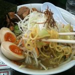 北海道ラーメン　小林屋 - お肉たっぷり　塩野菜らーめん