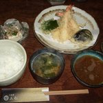 天ぷら割烹 三松 - 天麩羅定食