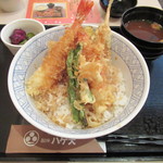 小ハゲ天 - 小ハゲ天丼 760円。