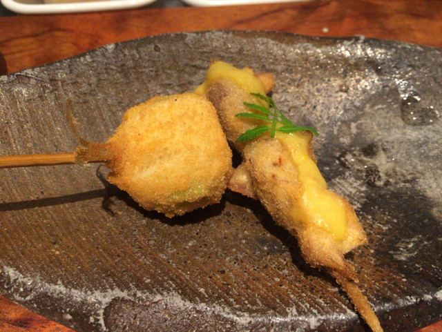 ミシュランな高級串カツ By まりしら ワサビ Wasabi 大阪難波 串揚げ 串かつ 食べログ