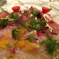 Bar Espanol LA BODEGA 大阪店 - 鮮魚のカルパッチョ