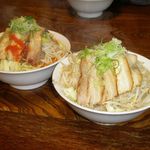 らーめんでぽっと - 夜だけしょうゆ＆からし夜だけしょうゆ