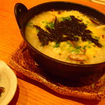 浩司家 - 桜島鶏ときのこの雑炊