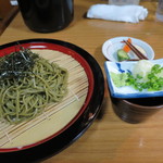 つくし - 茶そば_2016/11