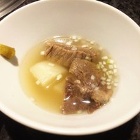 焼肉チャンピオン ペントハウス - テールスープ