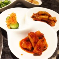 焼肉チャンピオン ペントハウス - キムチ盛り
