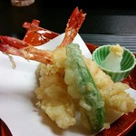 割烹 とんぼ - 海老天ぷら