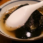 お茶漬けでも落ち着ける