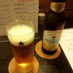 十割蕎麦みかあさ - ノンアルコールビール。