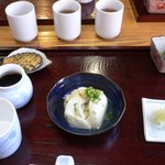 狭山 翁 - そばセット先付