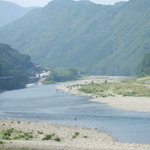 れいめい - 日本屈指の清流熊野川も世界遺産です。