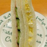 ベーカリーハラダ - 2010/12ハム玉子サンド