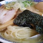 塩そば専門店 桑ばら - 平打ち鯖 塩そば（本日の裏そば）