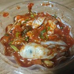 噂の牡蠣のキムチ（冬の限定）