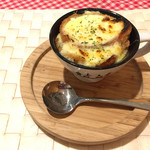 Cafe BIGOUDENE - ガレットset  オニオングラタンスープ