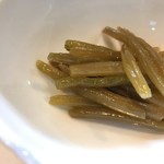 美よし野寿司 - 芋のツル('16.11)