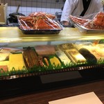 美よし野寿司 - ネタケース('16.11)