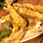 ちゃきちゃき - 太刀魚天ぷら('16.11)