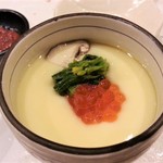 鮨匠 のむら - 茶碗蒸イクラ菜の花のせ