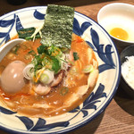 麺屋ぬかじ - 辛ラーメン+TKG
      2016.12