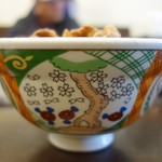 吉野家 - １号店だけ・緑丼ぶり。