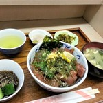 Yamadaya - まぐろづけ丼並盛　800円