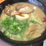 餃子の王将 - こくうまラーメンセット(こくうまラーメン・あんかけ玉子・唐揚・ミニチャーハン) ¥850+税