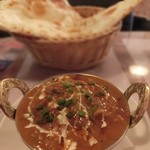 シバ オム レストランアンドバー - 本日のカレー。
ほうれん草とチキン。