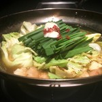 青とうがらし - もつ鍋　　1280円