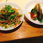 欣喜 - パリパリサラダとよだれ鶏