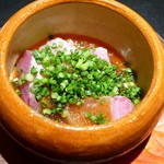 寒ブリのお造り
          