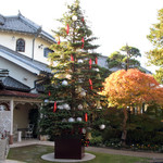 横浜うかい亭 - うかい亭の庭園。クリスマスイルミネーション