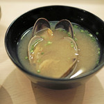 日本橋蛎殻町 すぎた - 大あさりのお味噌汁