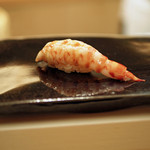 日本橋蛎殻町 すぎた - 巻海老の握り