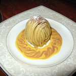 横浜うかい亭 - 7. デザート（モンブラン）、コーヒー