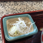 Teuchi Soba Shimamura - 薬味