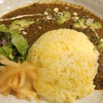 SPICY CURRY 魯珈 - 限定カレー 草とアボカドのカレー