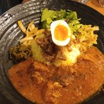 SPICY CURRY 魯珈 - 魯珈プレート(魯珈チキンカレー)