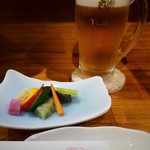 炭火串焼屋 なつや - お通し