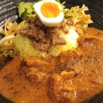 SPICY CURRY 魯珈 - 魯珈プレート(魯珈チキンカレー)