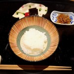 馳走 とし藤 - 【2016.10】白ご飯♪