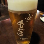 ろばたの紣 - 麦酒 キリン一番絞り(中) 550円