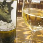 トラットリア ダ コヴィーノ - トスカーナ・ビアンコ　グラス　￥600