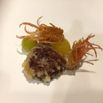 美かさ - 1. 栗、銀杏、海老頭、むかご（塩で）