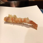 美かさ - 3. 海老（海老味噌付き）（塩で）