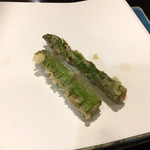 美かさ - 4. アスパラ（塩か、天つゆで）