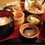 Marusanya - 定食をおまかせでいただきました。