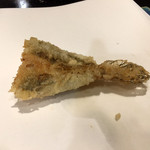 美かさ - 9. ハゼ（天つゆをハゼのくぼみの中にすくい入れて）