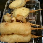 Kushikatsu Matto - 茄子、豚串