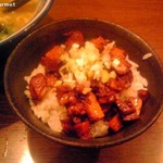 らー麺 にしかわ - チャーシュー丼 (300円)